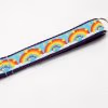 Rainbows, Stars & Clouds on Light Blue - Key Fob