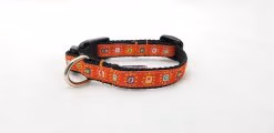 Mini Suns on Red - .5" Collar