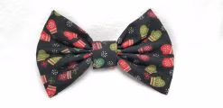 Mittens on Black - Bow Tie